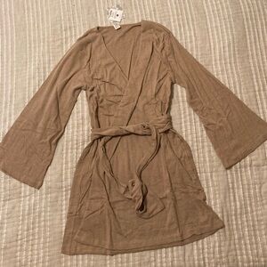 Kate Quinn Pointelle robe